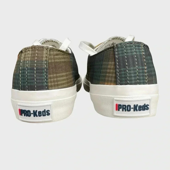 PRO-KEDS NWOT FOR J CREW ROYAL LOW TOPS PLAID MENS | SIZE: 9 - Picture 6 of 9